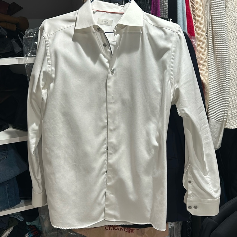 ETON men’s white button down